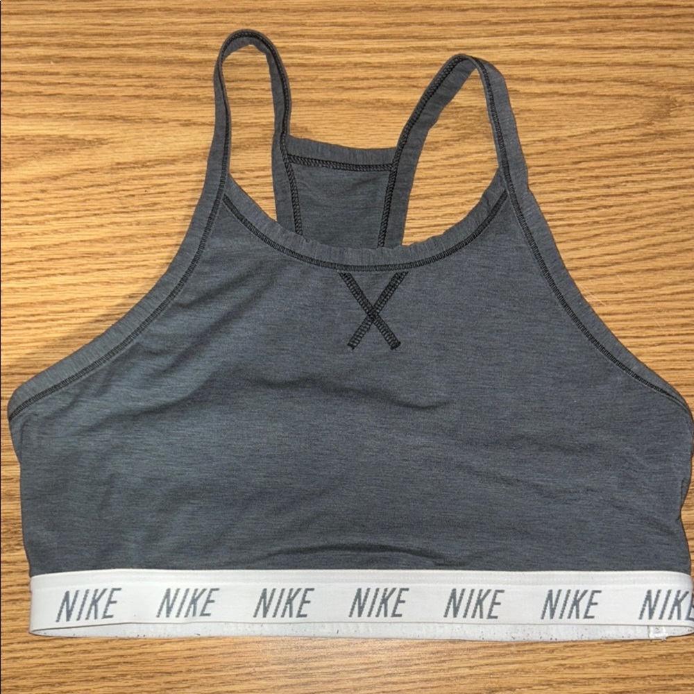Nike Gray Sports Bra